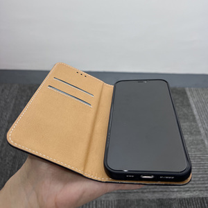 Funda de cuero PU con imán fuerte para iPhone <span class=keywords><strong>13</strong></span> <span class=keywords><strong>pro</strong></span> max <span class=keywords><strong>Samsung</strong></span> S22, venta al por mayor de fábrica - Product Image 5
