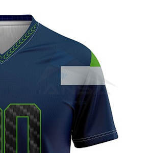 ผู้ผลิตมืออาชีพ ออกแบบเฉพาะ เสื้ออเมริกันฟุตบอล คุณภาพสูง ผลิตตามสั่ง ชุดทีมผู้ใหญ่ ผ้าโพลีเอสเตอร์ - Product Image 4