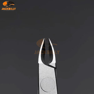 Tondeuse à cuticules en acier inoxydable de qualité chirurgicale de précision professionnelle 6mm pleine mâchoire poignée française Double ressort pour les doigts d'utilisation - Product Image 6