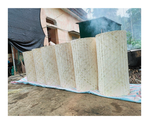 Cinta de caña de bambú Panel tejido de bambú ecológico para revestimiento de paredes interiores Hecho en Vietnam Decoración de cinta de caña de bambú - Product Image 1