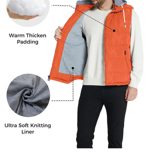 Chaleco para Hombre, Alta Calidad, Diseño de Logotipo Personalizado, Chaleco Acolchado para Hombre, Venta al por Mayor, Nuevo Chaleco Acolchado para Hombre Invierno 2025 - Product Image 5