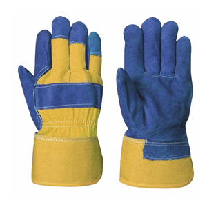 2025 Gants de travail en cuir bon marché en gros Gants en cuir de transfert de chaleur respirants pour hommes - Product Image 3