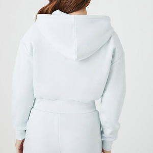 Sudadera Personalizada con Logotipo de 600 Gramos para Mujer, 100% Algodón, Gruesa para Invierno, Sudadera con Capucha y Cremallera Completa para Hombre, Transpirable, Talla Grande - Product Image 4