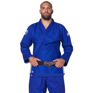 Kimono BJJ con logotipo personalizado de servicio OEM, ropa deportiva personalizada al por mayor para hombres, Jiu Jitsu, Karate, artes marciales con corte automático - Product Image 1