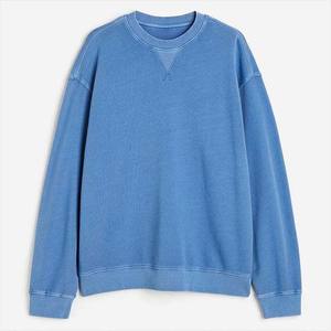 Vente en gros de sweats à capuche surdimensionnés de haute qualité pour hommes 100% coton pour hommes sweats ras du cou LOGO personnalisé Basics Streetwear - Product Image 1