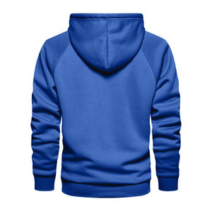 เสื้อมีฮู้ดผู้ชายพิมพ์ลาย3D ผ้าฟลีซผ้าฝ้ายแขนยาวแบบสั่งตัดดีไซน์ล่าสุด - Product Image 2