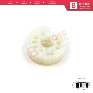 V1BWR5222 Window Regulator Repair <b>Cable</b> Roll <b>Gear</b> Reel Wheel Pulley Rear Left Door for Ceed Cee'd MK2 JD 2012-2018 5-Door 83450A - Product Image 3