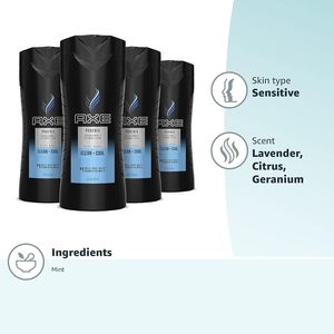 Gel de Ducha AXE Phoenix, 4 Unidades, Aroma Refrescante de 12 Horas, Menta Triturada y Romero, Gel de Ducha para Hombre con Humectantes 100% a Base de Plantas, 16 oz - Product Image 6