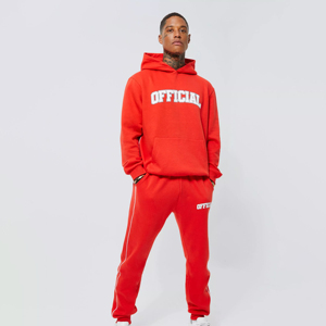 Conjunto Deportivo de Felpa de Algodón para Hombre, Estilo Casual, Color Liso, con Impresión Personalizada, Venta al Por Mayor OEM - Product Image 1