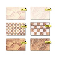 Ubin Dinding Keramik Digital HD Print Desain Dekoratif 200 X 300 mm, Wallpaper Desain Ubin Dinding 20 X 30 cm, Ubin Elevation