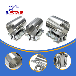 Hiệu suất cao 2.5 5 6 inch ống xả tay áo Muffler kẹp cho xe ô tô - Product Image 2