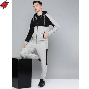 Conjuntos Deportivos Unisex de Primera Calidad 2024, 100% Algodón, Corte Ajustado, Logotipo Personalizado, Trajes para Correr Transpirables, Tallas Grandes, OEM, Tendencia - Product Image 3