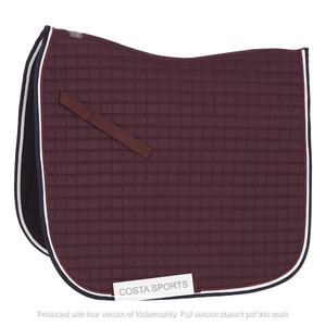 Tapis de selle de dressage de cheval blanc CST-1000689 coton de haute qualité nouveau équestre Durable respirant confortable conception mousse polaire - Product Image 6