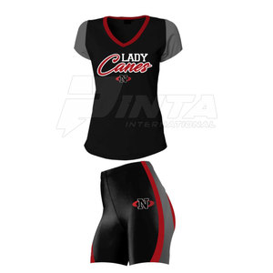 Uniforme de Animadoras para Adultos, Tallas Grandes, de Alta Calidad, Transpirable y Cómodo, en Spandex/Poliéster, el Más Vendido, Último Modelo - Product Image 5