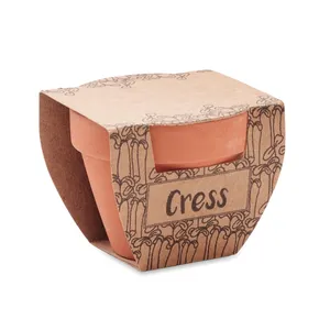 Pot de graines de cresson écologique pour fournitures de jardinage éco-responsables - Product Image 2