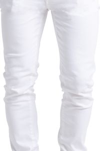 กางเกงยีนส์ทรงสลิมฟิตของผู้ชายกางเกงยีนส์ผ้ายืดรัดรูปสีดำน้ำเงินสำหรับผู้ชายโลโก้แบบกำหนดเอง - Product Image 4