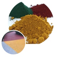 Pigment rouge d'oxyde de fer S190130 pour peinture encre plastique caoutchouc tuile couleur brique