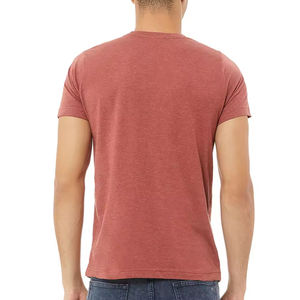 2025เสื้อยืดผู้ชายผ้าถักแบบลำลองผ้าโพลีเอสเตอร์ผ้าฝ้ายโพลีเอสเตอร์คุณภาพดีมีสไตล์ขายดีที่สุด - Product Image 3