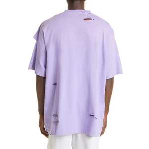 เสื้อยืดลายกราฟิกสำหรับผู้ชายเสื้อยืดครอปผ้าฝ้ายแนวสตรีทแวร์สำหรับผู้ชายเสื้อครอปแอซิดลายกราฟิกของผู้ชายสำหรับ2025 - Product Image 4