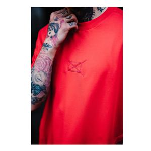 T-shirts oversize en coton tricoté pour hommes, vêtements de fitness streetwear imprimés, avec logo, grande taille, pour garçons - Product Image 2