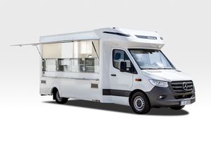 Compre Nuevos Camiones de Comida Móviles 2026 de 4 Ruedas, de Acero Inoxidable, Resistentes a la Corrosión, para Ventas al Aire Libre - Product Image 5