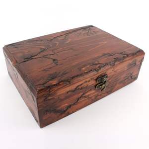 Boîte en bois naturel de haute qualité |   Boîte de rangement, d'exposition et de cadeaux écologique faite à la main |   Personnalisation OEM acceptée par NHE à l'étranger - Product Image 4