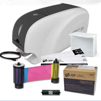 Impresora de Tarjetas de Identificación de PVC de una Cara IDP Smart 31S, 300 dpi de Alta Resolución, en Stock