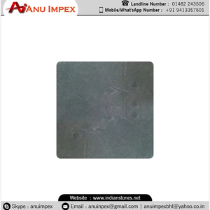 Acheter coupe de forme personnalisée selon les exigences argent brillant poli Slatestone carreaux de fabricant indien - Product Image 4