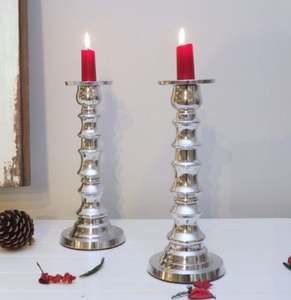 Conception de luxe de lanterne de bougie de Srips en bois et en métal avec la belle poignée de corde - Product Image 3