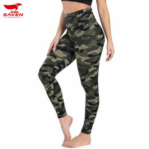 Stylish Comfortable Women's Yoga <b>Leggings</b> Knitted Cotton Bamboo Anti-Bacterial Breathable Seamless Mid Waist Thin Casual - Product Image 6