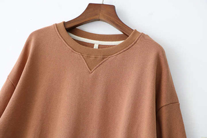 Fabricante al por mayor de alta calidad Oversize Plain Jumper ropa de las mujeres sudaderas con capucha y sudadera - Product Image 4