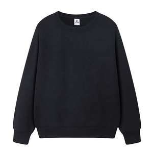 Sudadera con Capucha de Lona Negra Ligera y Gruesa Personalizada, 100% Algodón, Diseño Sólido, Transpirable, Ecológica, con Logotipo Bordado Personalizado - Product Image 2