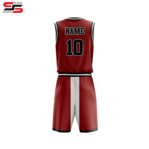Uniforme de basket-ball personnalisé de haute qualité au design unique Vente en gros uniforme de basket-ball à séchage rapide pour hommes Vêtements de sport Uniforme de basket-ball - Product Image 2