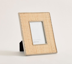 Cadres en rotin tissés fabriqués au Vietnam, matériau écologique utilisé pour la décoration intérieure, cadres photo en gros - Product Image 5