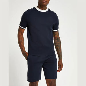 Hot Summer <b>Men</b> Tracksuit Logo Print Brand Gym Wear Plain French Terry <b>Short</b> Twin Set 2 Piece Tshirt <b>Shorts</b> Set <b>Men</b> - Product Image 5
