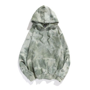 OEM primavera otoño sudaderas canguro bolsillo Tie Dye Hoodie - Product Image 4