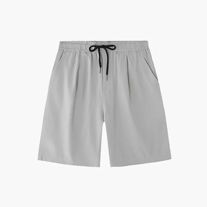 Short de plage d'été de couleur unie pour hommes, short de plage à séchage rapide respirant de haute qualité - Product Image 4