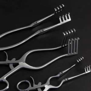 Juego de Retractores Quirúrgicos Adson Baby Norfolk y Norwich Beckman, 3 Piezas, Metálicos Manuales para Microcirugía y Cirugía General - Product Image 2