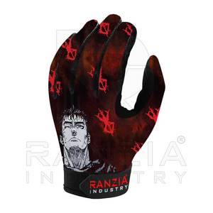 Profesional Unisex personalizado Anime sublimado Pullup barras levantamiento de pesas Cross-Fit guantes de entrenamiento empuñaduras de entrenamiento - Product Image 2