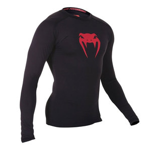 Camisa de compresión personalizada sublimada BJJ Rash Guards transpirable para entrenamiento de gimnasia MMA Jiu Jitsu Kimono de Jiu Jitsu - Product Image 1