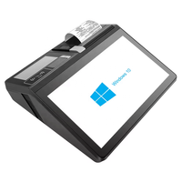 11,6 дюймов сенсорный экран точки продажи Android система windows 10 Pro розничная продажа Pos машина с 80 мм Термопринтер