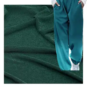 wholesale print spandex 4 way 88 cotton 12 spandex stretch woven fabric pants per roll