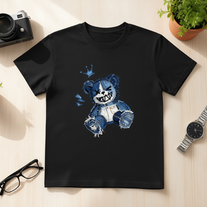 T-Shirt Unisex 100% Cotone Stile Casual con Stampa Personalizzata di Rose, Taglia 2XL, 210GSM, Metodo di Stampa DTG - Product Image 3