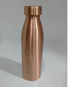 Drinking Juice Hotel Kitchen <b>Bottle</b> Hammered Design Metal Water <b>Bottle</b> for Drinking Water Fruit Water <b>Bottle</b> Insulated <b>Travel</b> - Product Image 3