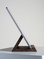 Support de téléphone universel en bois et décoration murale - Design ange Feng Shui, artisanal et personnalisable