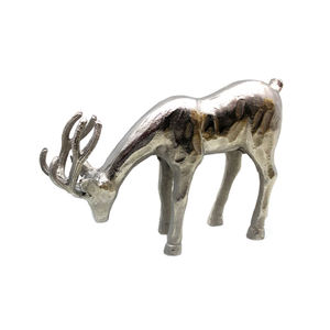 Hot Selling Nickle Finished Aluminum Reindeer for <b>Table</b> <b>Top</b> Home and <b>Christmas</b> Holiday Decoration Handmade Customized Bulk - Product Image 6