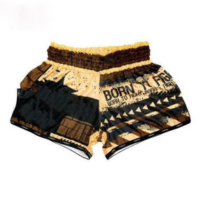 Fabricant d'équipement de combat OEM Short de combat de jiu-jitsu personnalisé Vêtements d'arts martiaux thaïlandais de boxe MMA pour hommes - Product Image 5