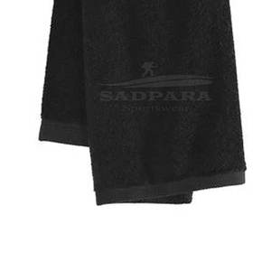 Serviette de sport avec logo personnalisé 100% coton teint en fil absorbant la sueur fabriqué sur commande - Product Image 2