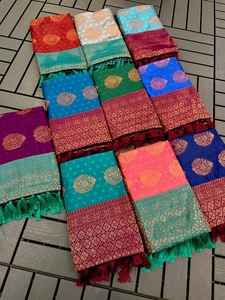 Vêtement Ethnique Dernier Créateur Soie Pakistanaise Salwar Costume pour Mariage - Product Image 3