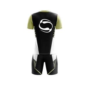 Ventes chaudes, survêtement de football de haute qualité 100% sublimation, t-shirts de sport, uniforme de football classique - Product Image 3